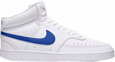 Nike Court Vision Mid 'White Game Royal' CD5466-103 Nike Court Vision Mid 'White Game Royal' CD5466-103