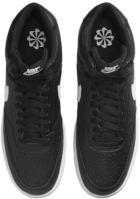 Nike Court Vision Mid Next Nature 'Black White' DN3577-001 Shop Nike Court Vision Mid Next Nature 'Black White' DN3577-001