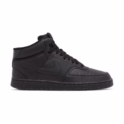 Nike Court Vision Mid Next Nature 'Triple Black'