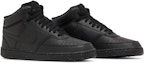 Cheap Nike Court Vision Mid Next Nature 'Triple Black' - Hitam Sepenuhnya DN3577-003
