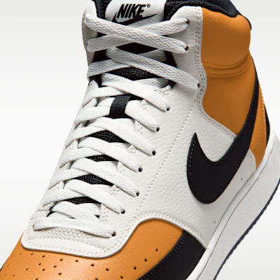 Nike Court Vision MID Next Nature Gold Leaf/Sail/Black DN3577-700 Sizing Nike Court Vision MID Next Nature Gold Leaf/Sail/Black DN3577-700
