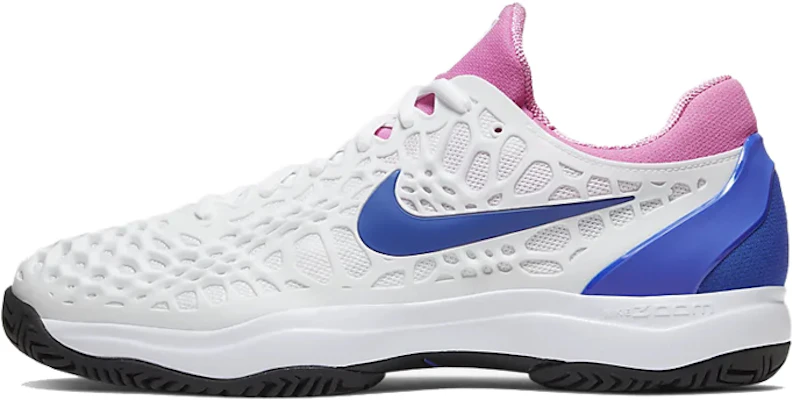 Nike Court Zoom Cage 3 'Pink Putih Biru' Sneakers 918193-107 Buy Nike Court Zoom Cage 3 'Pink Putih Biru' Sneakers 918193-107