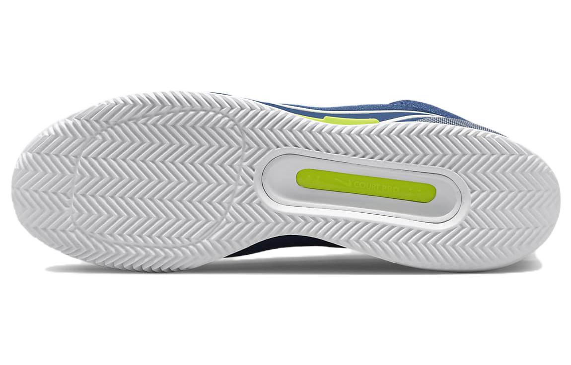 Details for Nike Court Zoom Pro Low ''Grigio Blu Campo in Terra Battuta'' DH2603-405