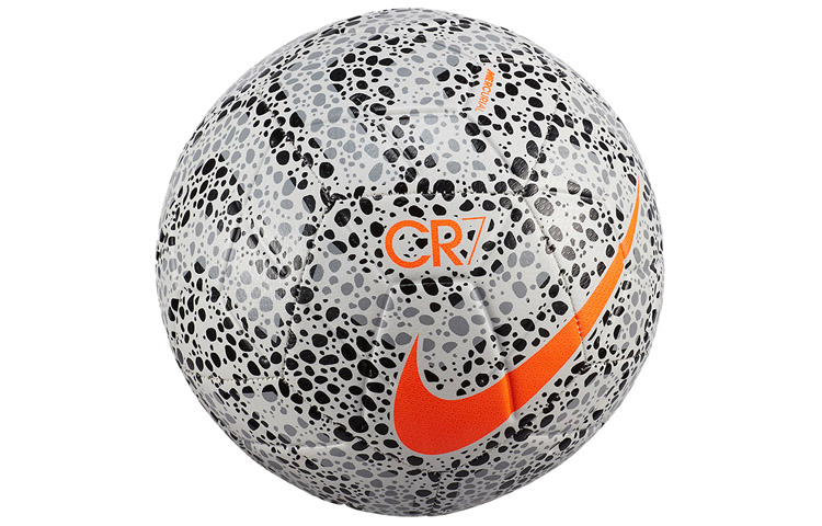 Nike CR7 Snow Leopard PU Soccer Ball Size 4/5 Limited Edition Training Ball Grey CQ7432-100