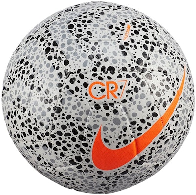 나이키 CR7 스노우 레오파드 한정판 축구공 사이즈 4/5 트레이닝 볼 그레이 CQ7432-100 3