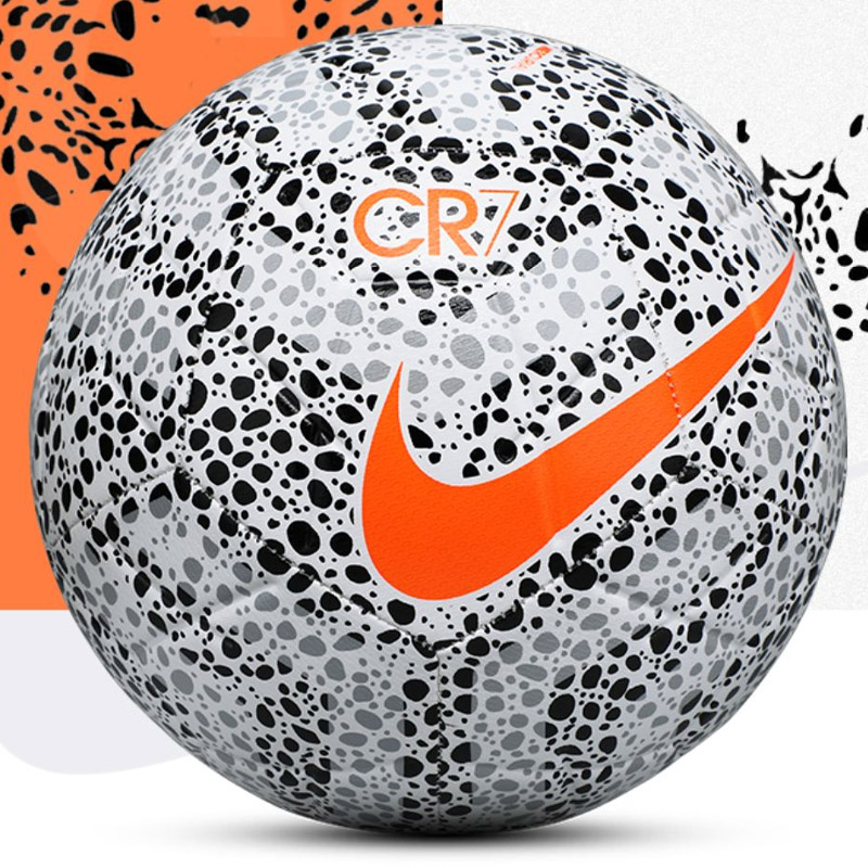Details for 나이키 CR7 스노우 레오파드 한정판 축구공 사이즈 4/5 트레이닝 볼 그레이 CQ7432-100