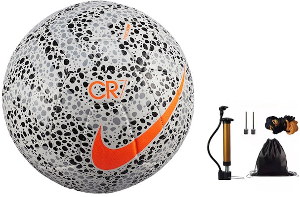 나이키 CR7 스노우 레오파드 한정판 축구공 사이즈 4/5 트레이닝 볼 그레이 CQ7432-100 Sizing 나이키 CR7 스노우 레오파드 한정판 축구공 사이즈 4/5 트레이닝 볼 그레이 CQ7432-100
