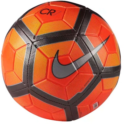 Nike CR7足球 深紅/橙色/銀色 耐用橡膠 5號球 SC3095-855 Lookbook Nike CR7足球 深紅/橙色/銀色 耐用橡膠 5號球 SC3095-855