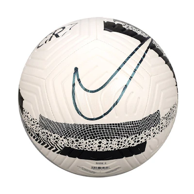 Nike CR7 Strike Soccer Ball White - PU 5 Size Training & Match Ball CU8557-100