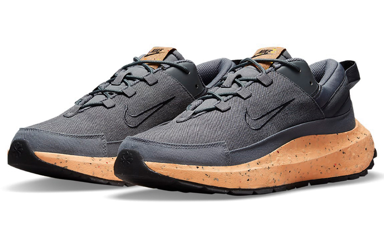 Lookbook Nike Crater Remixa 耐磨減震防滑 低幫運動鞋 灰色