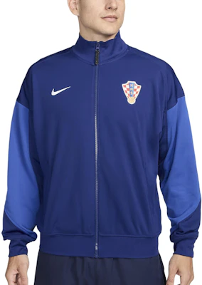 Nike Croatia Academy Pro Jaket Panjang Biru Dry Colorblock FZ8588-455 Order Nike Croatia Academy Pro Jaket Panjang Biru Dry Colorblock FZ8588-455