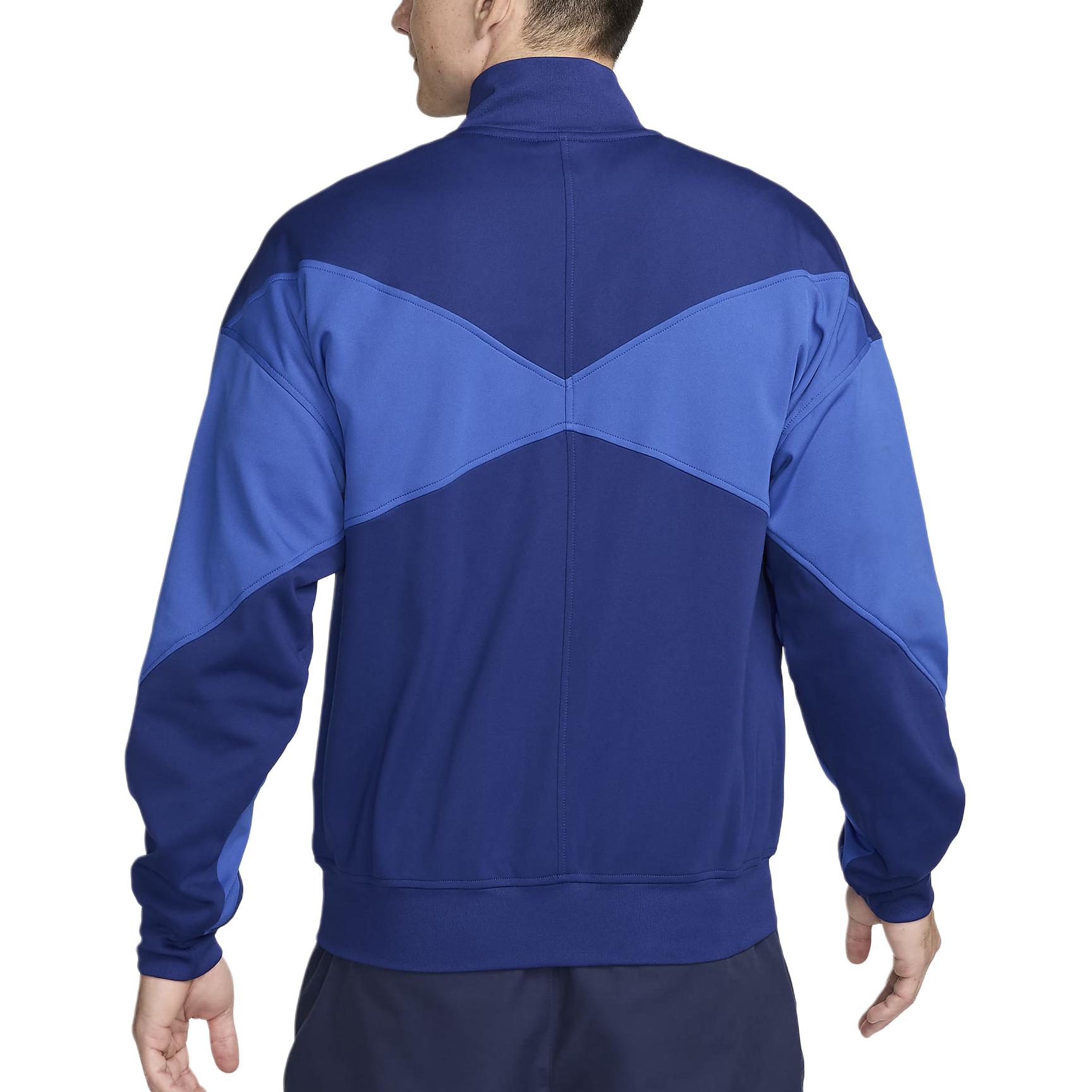 Lookbook Nike Croatia Academy Pro Jaket Panjang Biru Dry Colorblock FZ8588-455