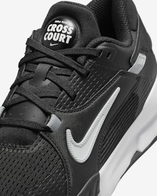 Nike Cross Court 'Hitam Kelabu Serigala' FN2231-002 Sizing Nike Cross Court 'Hitam Kelabu Serigala' FN2231-002