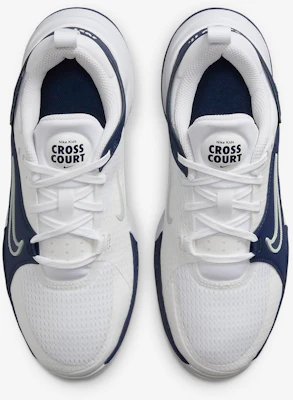 (JR) Nike Cross Court ''Wit Midnight Navy'' FN2231-101 Shop (JR) Nike Cross Court ''Wit Midnight Navy'' FN2231-101