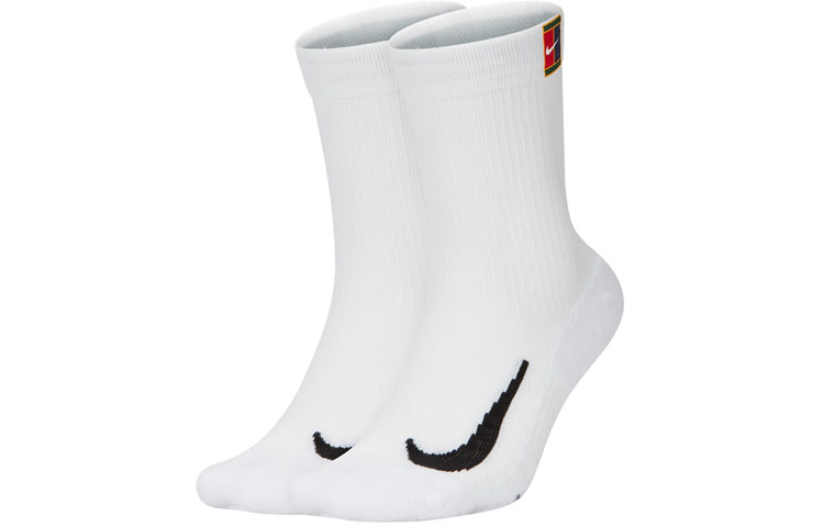 Nike Cushioned Crew Tennis Socks Unisex White. SK0118-100