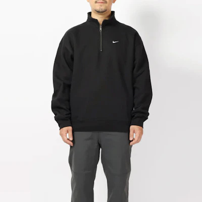 耐克男款復古半拉鍊黑色長袖套頭衫 DQ5210-010 Shop 耐克男款復古半拉鍊黑色長袖套頭衫 DQ5210-010