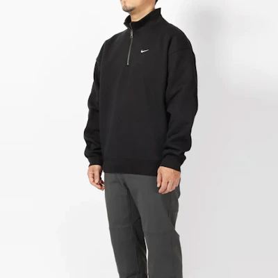 耐克男款復古半拉鍊黑色長袖套頭衫 DQ5210-010 Details for 耐克男款復古半拉鍊黑色長袖套頭衫 DQ5210-010