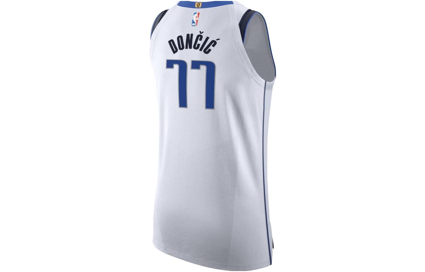 Nike Dallas Mavericks Alphanumeric Logo Basketball Jersey White () AT4702-100 圖 3