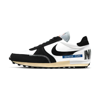 Nike Daybreak Type SE 'Label Maker Pack - White Black'