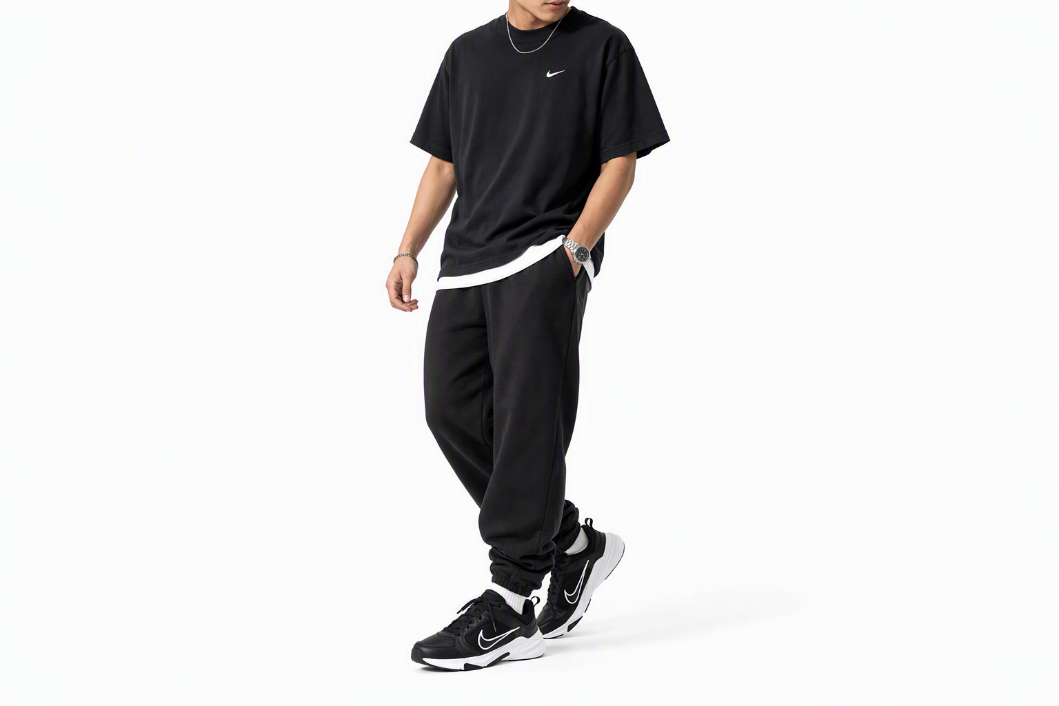 Order 耐吉 Defy All Day '黑白' DJ1196-002