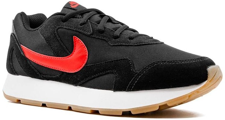 耐吉 Delfine 舒適 防滑 耐磨 低筒 生活休閒鞋 男款 黑紅 Lookbook 耐吉 Delfine 舒適 防滑 耐磨 低筒 生活休閒鞋 男款 黑紅