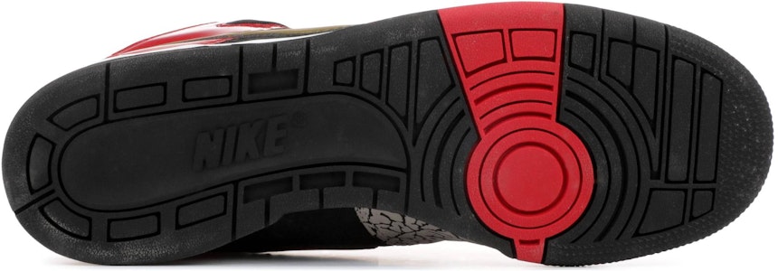 Nike Delta Force 防滑耐磨 中筒 滑板鞋 男女皆宜 黑紅色 Shop Nike Delta Force 防滑耐磨 中筒 滑板鞋 男女皆宜 黑紅色