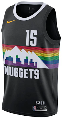 耐克丹佛掘金NBA城市版约基奇#15黑色球衣2019-20赛季 AV4634-010 Order 耐克丹佛掘金NBA城市版约基奇#15黑色球衣2019-20赛季 AV4634-010