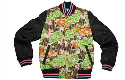 Order Nike Destroyer S CNY Floral Varsity Jacket Multicolor 709905-010