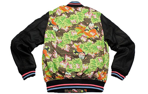 Lookbook Nike Destroyer S CNY Floral Varsity Jacket Multicolor 709905-010