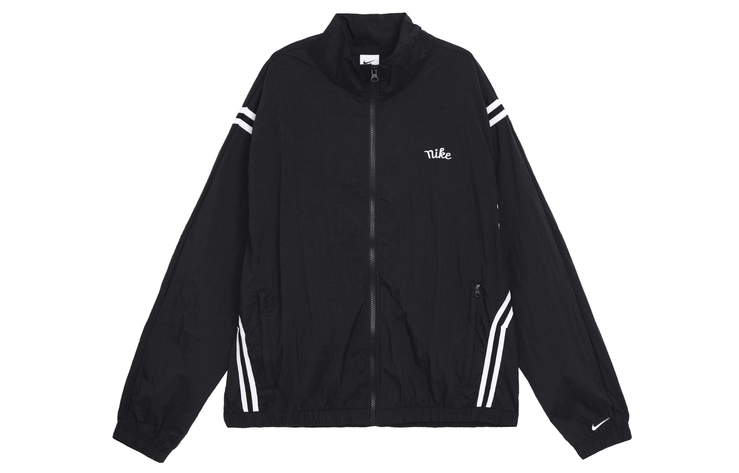 Order Nike DNA Crossover Retro Striped Track Jacket Black Mens Basketball Style FN2867-010