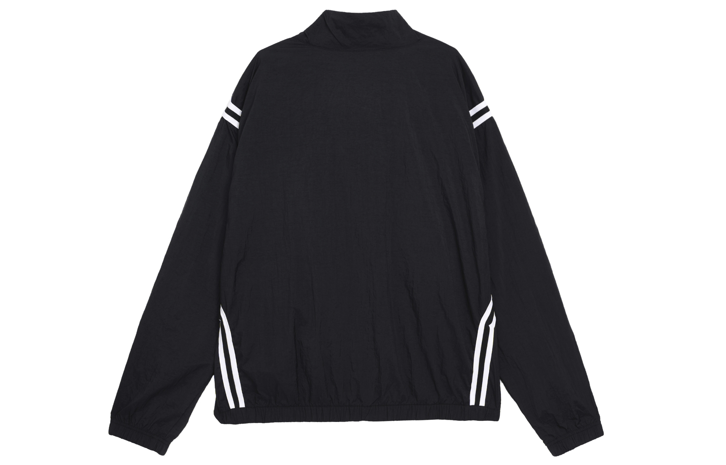 Lookbook Nike DNA Crossover Retro Striped Track Jacket Black Mens Basketball Style FN2867-010