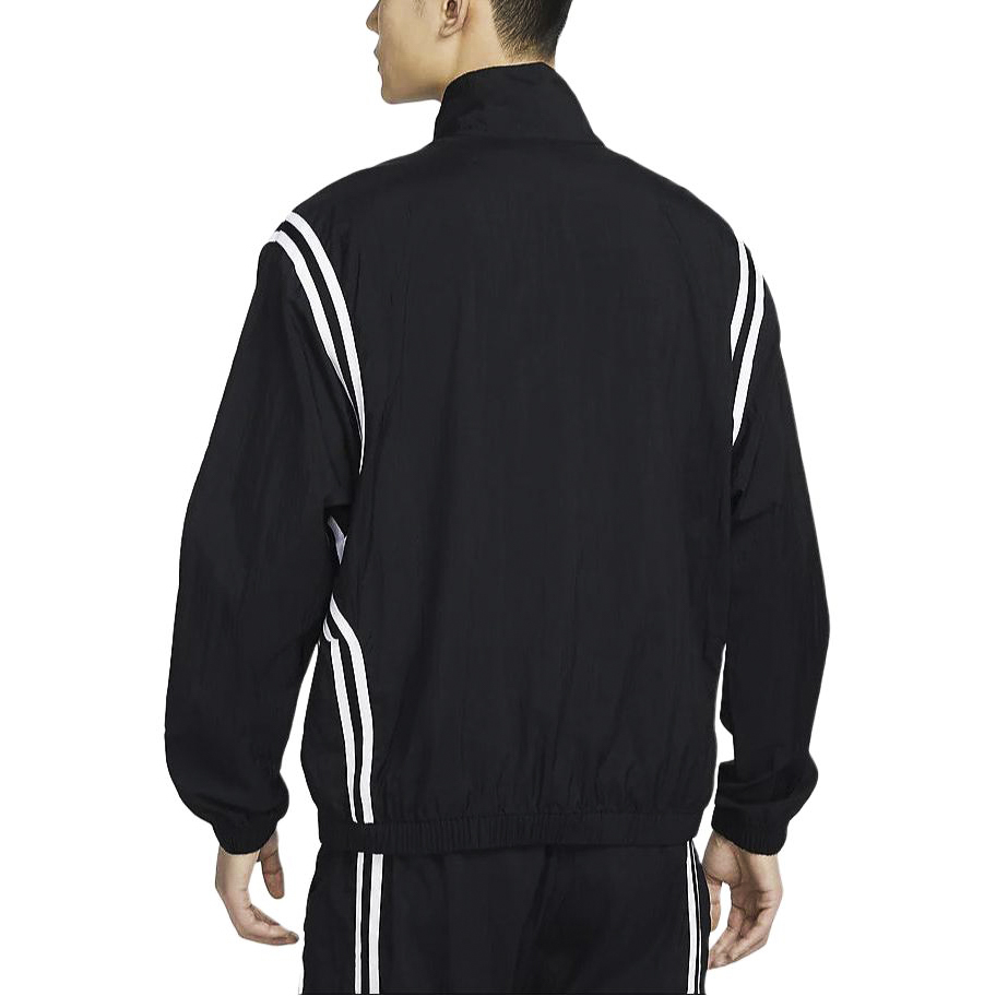 Purchase Nike DNA Crossover Retro Striped Track Jacket Black Mens Basketball Style FN2867-010