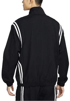 Nike DNA Crossover Retro Striped Track Jacket Black Mens Basketball Style FN2867-010 Purchase Nike DNA Crossover Retro Striped Track Jacket Black Mens Basketball Style FN2867-010