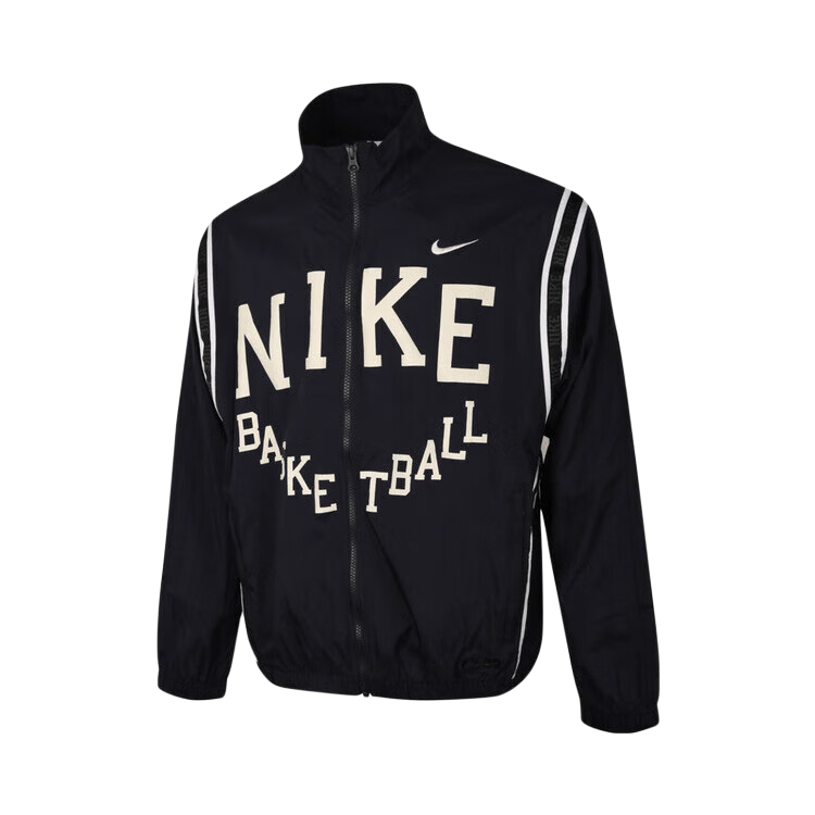 Nike DNA Logo Letter Long-Sleeve Jacket Dark Navy Black () IB9968-475