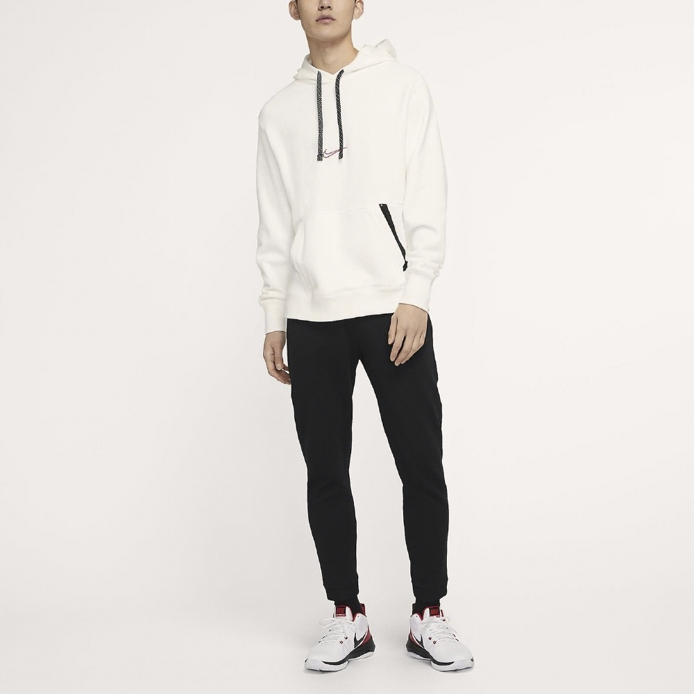Nike DNA Small Logo Basketball Hoodie White BV9350-133 圖 4