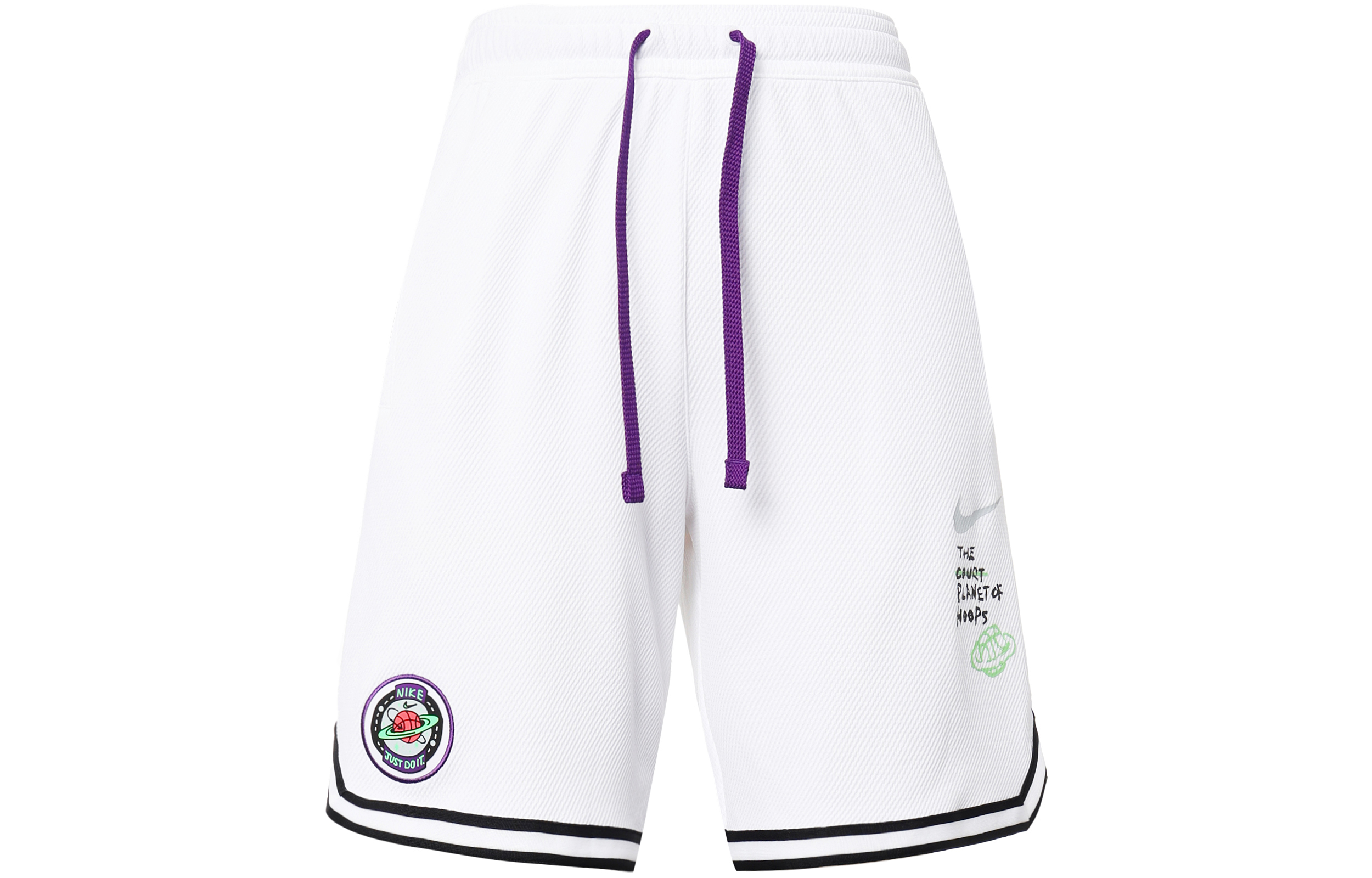 Lookbook Nike DNA Summer Hoops Retro Comfort Basketball Shorts White () CW4816-100