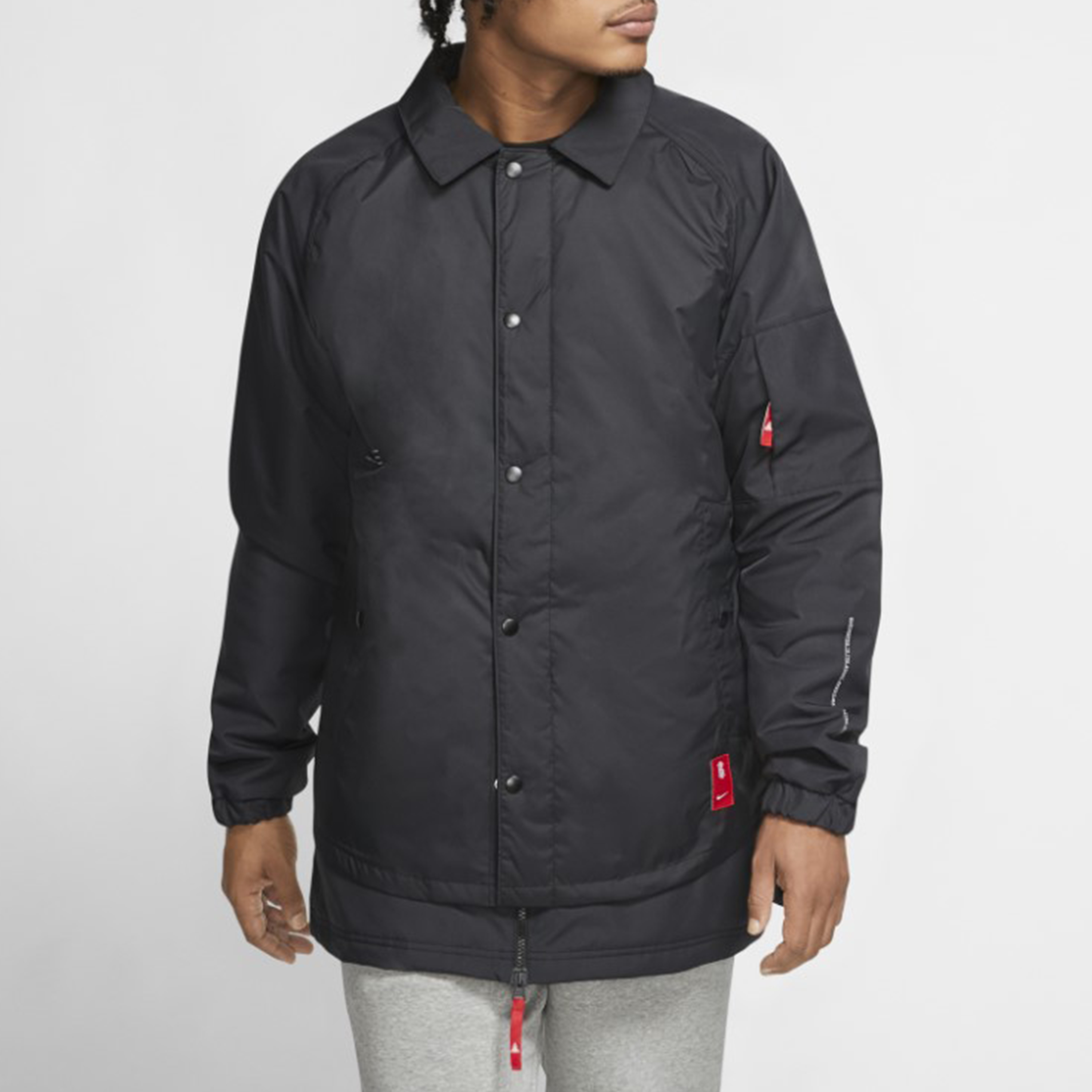 Nike Double-Layer Casual Sports Jacket Black BV9300-010 圖 4