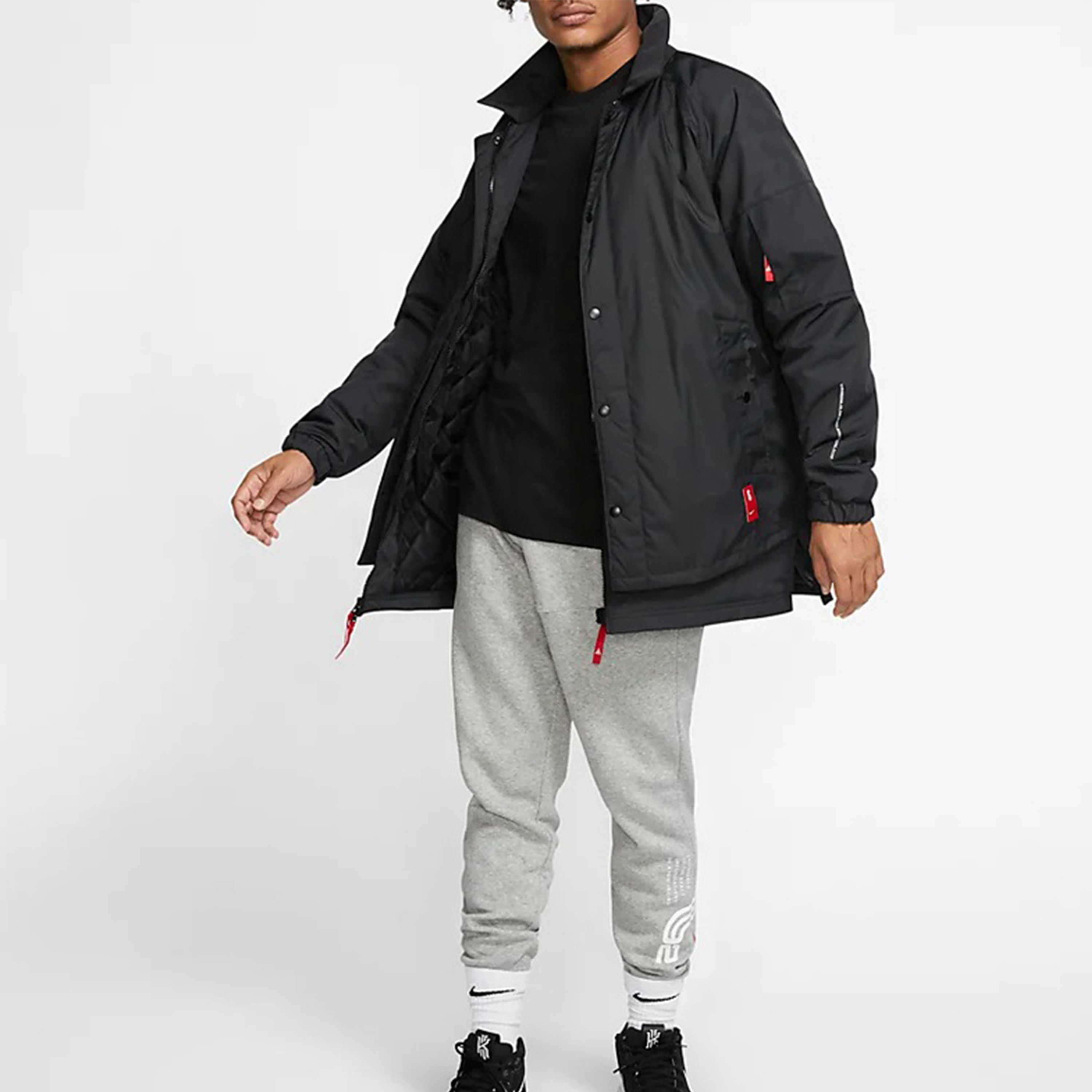 Nike Double-Layer Casual Sports Jacket Black BV9300-010 圖 5