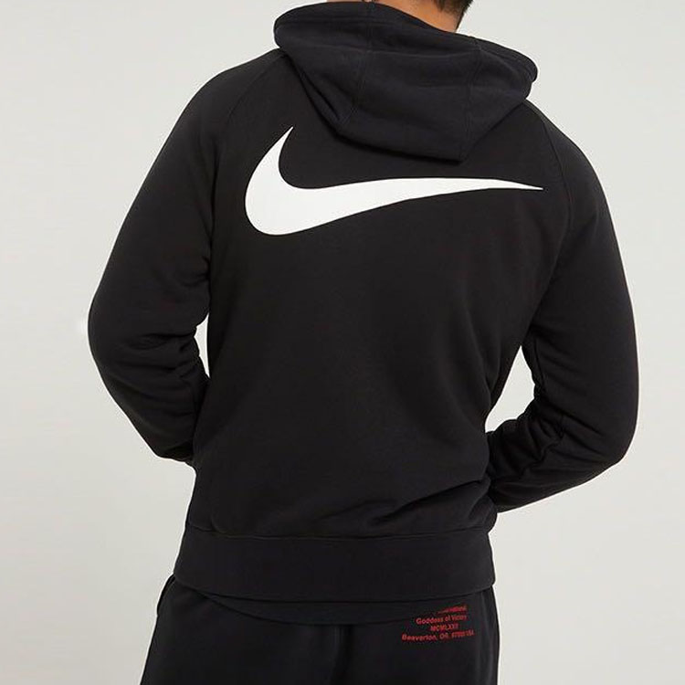 Nike Double Swoosh Black Sports Hoodie Jacket DB4968-010 圖 7