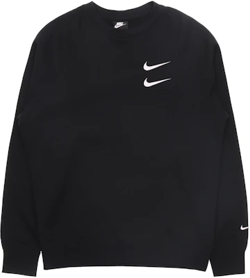 Nike 雙勾刺繡加絨連帽衫 冬季黑色 DD5079-010 Order Nike 雙勾刺繡加絨連帽衫 冬季黑色 DD5079-010