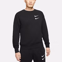 Purchase Nike 雙勾刺繡加絨連帽衫 冬季黑色 DD5079-010