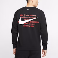 Details for Nike 雙勾刺繡加絨連帽衫 冬季黑色 DD5079-010