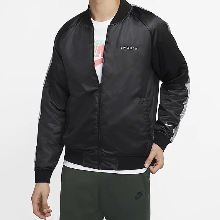 Nike Double Swoosh Reversible Flight Jacket CJ4876-010 圖 6