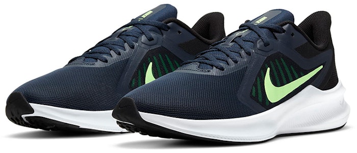 Nike Downshifter 10 'Negro Blanco Verde' CI9981-404 Lookbook Nike Downshifter 10 'Negro Blanco Verde' CI9981-404