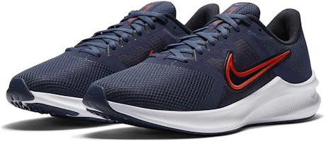 Lookbook Nike Downshifter 11 'Thunder Blue Chile Red' CW3411-400