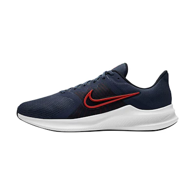 Nike Downshifter 11 Extra Wide 'Thunder Blue Chile Red'