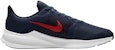 Nike Downshifter 11 Lebar Tambahan 'Thunder Blue Chile Red' DD3576-400