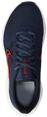 Nike Downshifter 11 Lebar Tambahan 'Thunder Blue Chile Red' DD3576-400 Lookbook Nike Downshifter 11 Lebar Tambahan 'Thunder Blue Chile Red' DD3576-400
