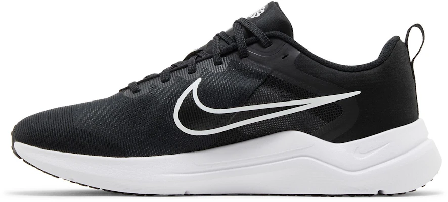 Nike Downshifter 12 ''Noir Blanc'' DD9293-001 Lookbook Nike Downshifter 12 ''Noir Blanc'' DD9293-001