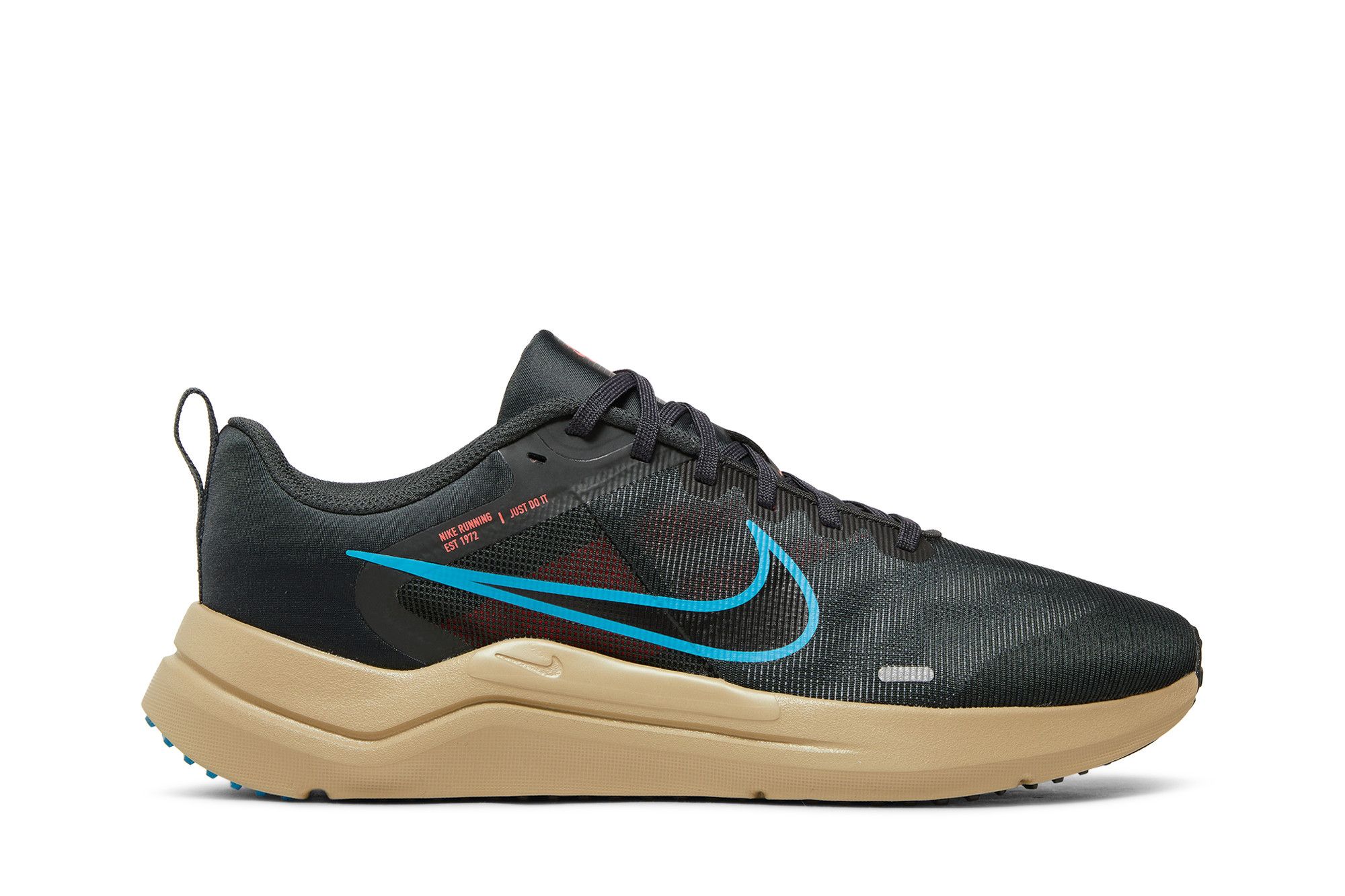 Nike Downshifter 12 'Dark Smoke Grey Laser Blue' DD9293-008
